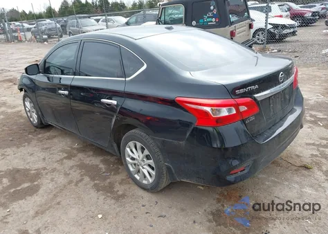 2017 Nissan Sentra Sv from USA, damaged, VIN 3N1AB7AP7HY384527